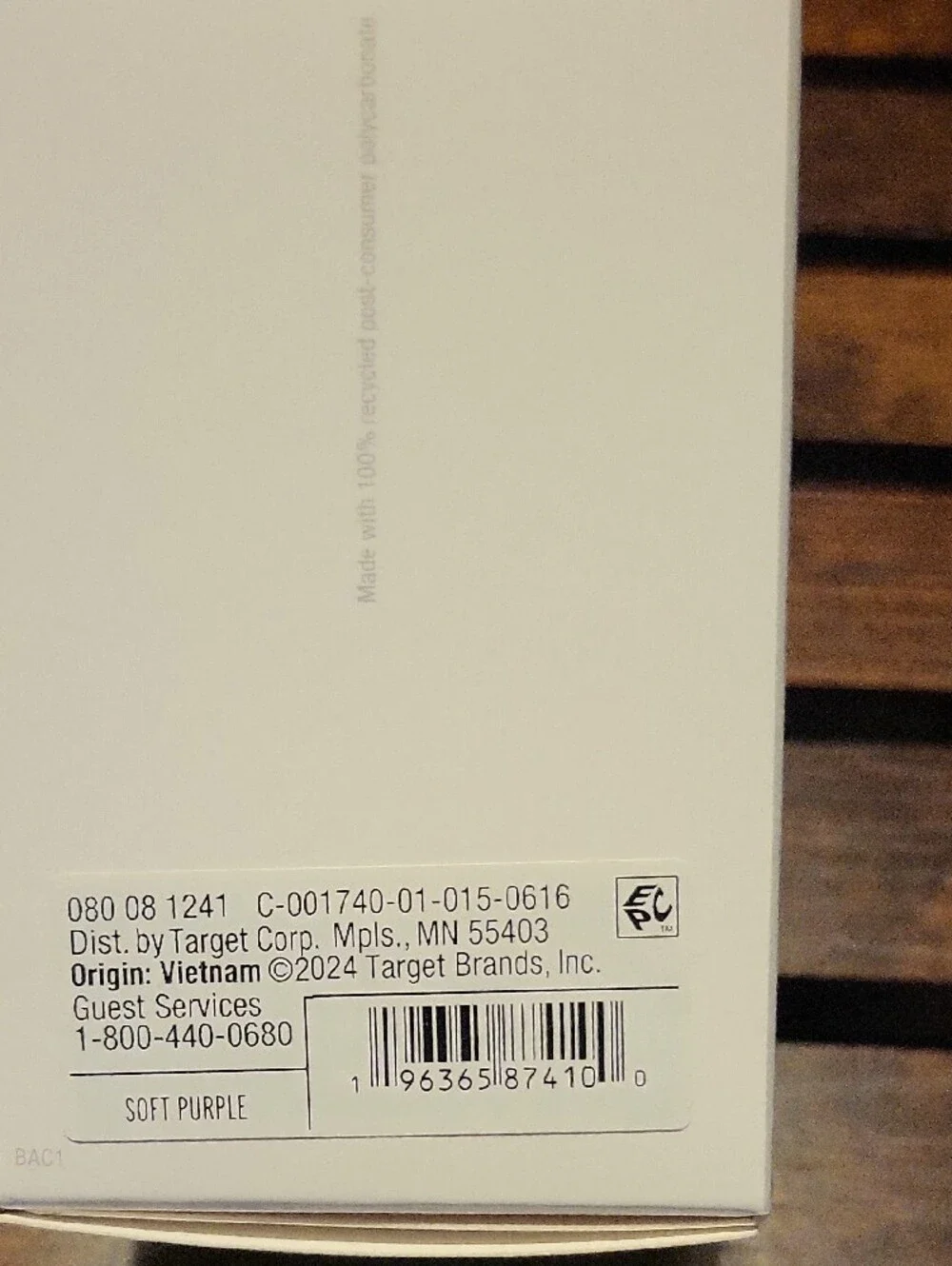 heyday 30W USB-C Wall Charger - Pale Lavender
